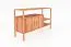 Regal Wellsford 33 Kernbuche massiv geölt - Abmessungen: 86 x 142 x 46 cm (H x B x T)