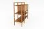 Regal Wellsford 38 Wildeiche massiv geölt - Abmessungen: 123 x 120 x 46 cm (H x B x T)