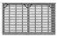 Großer Kaminholzunterstand 07 mit Rückwand, Farbe: Grau - aus Kiefernholz - Abmessungen: 363 x 116 x 212 cm (L x B x H)