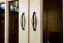 Vitrine Kiefer massiv Vollholz natur Pipilo 04 - Abmessungen: 225 x 97 x 54 cm (H x B x T)
