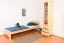 Kinderbett / Jugendbett Kiefer massiv Vollholz natur 78, inkl. Lattenrost - 80 x 200 cm (B x L)