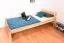 Kinderbett / Jugendbett Kiefer massiv Vollholz natur 78, inkl. Lattenrost - 80 x 200 cm (B x L)