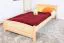 Kinderbett / Jugendbett Kiefer massiv Vollholz natur 80, inkl. Lattenrost - 100 x 200 cm (B x L)