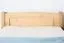 Kinderbett / Jugendbett Buche massiv Vollholz natur 117, inkl. Lattenrost - 90 x 200 cm (B x L)