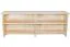 Hängeregal / Wandregal Kiefer massiv Vollholz natur Junco 336 - Abmessungen: 47 x 124 x 24 cm (H x B x T)
