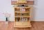TV-Unterschrank Kiefer massiv Vollholz natur Junco 198 - Abmessungen: 85 x 72 x 44 cm (H x B x T)
