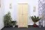 Kleiderschrank Holz natur 006 - Abmessung 190 x 80 x 60 cm (H x B x T)