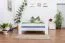 Jugendbett "Easy Premium Line" K6, 140 x 200 cm Buche Vollholz massiv weiß lackiert
