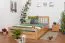 Jugendbett "Easy Premium Line" K8 inkl. 4 Schubladen und 2 Abdeckblenden, 160 x 200 cm Buche Vollholz massiv Natur