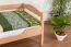 Jugendbett / Kinderbett "Easy Premium Line" K1/n/s, Buche Vollholz massiv Natur