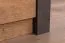 Drehtürenschrank / Kleiderschrank Selun 05, Farbe: Eiche Dunkelbraun / Grau - 197 x 90 x 53 cm (H x B x T)