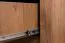 Nachtkästchen Selun 22, Farbe: Eiche Dunkelbraun - Abmessungen: 45 x 50 x 43 cm (H x B x T)