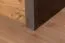 Kommode Selun 04, Farbe: Eiche Dunkelbraun / Grau - 80 x 90 x 43 cm (H x B x T)