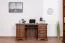 Büro Komplett - Set D Sentis, 4-teilig, Farbe: Dunkelbraun
