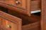 Büro Komplett - Set D Sentis, 4-teilig, Farbe: Dunkelbraun
