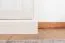 Drehtürenschrank / Kleiderschrank Badile 06, Farbe: Kiefer Weiß / Braun - 187 x 97 x 49 cm (H x B x T)