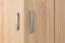 Drehtürenschrank / Kleiderschrank Ainsa 01, Farbe: Eiche Braun - 209 x 50 x 37 cm (H x B x T)