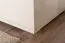 Vitrine Garim 21, Farbe: Beige Hochglanz - 193 x 60 x 40 cm (H x B x T)