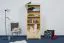 Kleiderschrank Kiefer Vollholz massiv natur Columba 02 - Abmessungen: 194 x 77 x 50 cm (H x B x T)