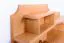 Schreibtisch Kiefer massiv Vollholz Erlefarben Junco 188 - Abmessungen: 106 x 120 x 57 cm (H x B x T)