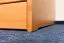 Jugendbett / Funktionsbett Kiefer massiv Vollholz Erlefarben 94, inkl. Lattenrost - 90 x 200 cm (B x L)
