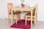 Tisch Kiefer massiv Vollholz natur Junco 228A (eckig) - 70 x 100 cm (B x T)