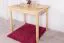 Tisch Kiefer massiv Vollholz natur Junco 228A (eckig) - 70 x 100 cm (B x T)