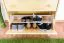 Schuhschrank Kiefer Vollholz massiv natur Junco 218 - Abmessungen: 62 x 72 x 30 cm (H x B x T)