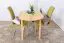 Tisch Kiefer massiv Vollholz natur Junco 231A (rund) - 120 x 75 cm (B x T)