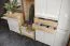 Garderoben Komplett - Set I Gataivai, 5-teilig, Farbe: Beige Hochglanz / Walnuss