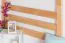Hochbett "Easy Premium Line" K23/n, Buche Vollholz massiv Natur lackiert, teilbar - Liegefläche: 120 x 200 cm