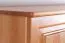 Kleiderschrank Kiefer Vollholz massiv Erlefarben Junco 03 - Abmessungen: 195 x 154 x 60 cm (H x B x T)