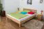 Futonbett / Massivholzbett Wooden Nature 03 Kernbuche geölt - Liegefläche 160 x 200 cm (B x L)