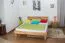 Futonbett / Massivholzbett Wooden Nature 03 Kernbuche geölt - Liegefläche 160 x 200 cm (B x L)