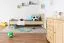 Kinderbett / Jugendbett Buche massiv Vollholz natur 109, inkl. Lattenrost - 80 x 200 cm (B x L)