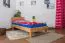Futonbett / Massivholzbett Wooden Nature 02 Kernbuche geölt - Liegefläche 90 x 200 cm (B x L)