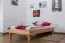 Futonbett / Massivholzbett Wooden Nature 04 Kernbuche geölt - Liegefläche 120 x 200 cm (B x L)