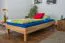 Futonbett / Massivholzbett Wooden Nature 04 Kernbuche geölt - Liegefläche 100 x 200 cm (B x L)