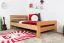 Jugendbett / Kinderbett "Easy Premium Line" K6, 120 x 200 cm Buche Vollholz massiv Natur