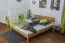 Futonbett / Massivholzbett Wooden Nature 01 Kernbuche geölt - Liegefläche 180 x 200 cm