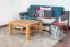 Couchtisch Wooden Nature 420 Kernbuche massiv - 80 x 80 x 45 cm (B x T x H)