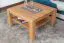 Couchtisch Wooden Nature 420 Kernbuche massiv - 80 x 80 x 45 cm (B x T x H)