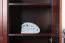 Kleiderschrank Kiefer Vollholz massiv Walnussfarben Junco 03 - Abmessungen: 195 x 154 x 60 cm (H x B x T)