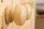Kleiderschrank Massivholz natur 012 - Abmessung 190 x 80 x 60 cm (H x B x T)