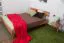 Futonbett / Massivholzbett Wooden Nature 03 Eiche geölt - Liegefläche 160 x 200 cm (B x L)