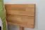 Jugendbett Wooden Nature 01 Kernbuche massiv geölt  - Liegefläche 100 x 200 cm (B x L) 