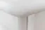 Schrank Kiefer Vollholz massiv weiß lackiert 013 - Abmessung 139 x 90 x 42 cm (H x B x T)