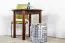 Tisch Kiefer massiv Vollholz Walnussfarben Junco 234B (rund) - Durchmesser 80 cm