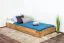 Einzelbett / Stapelbett Wooden Nature 424, Eiche massiv Natur geölt - 90 x 200 cm (B x L)