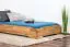 Einzelbett / Stapelbett Wooden Nature 424, Eiche massiv Natur geölt - 90 x 200 cm (B x L)